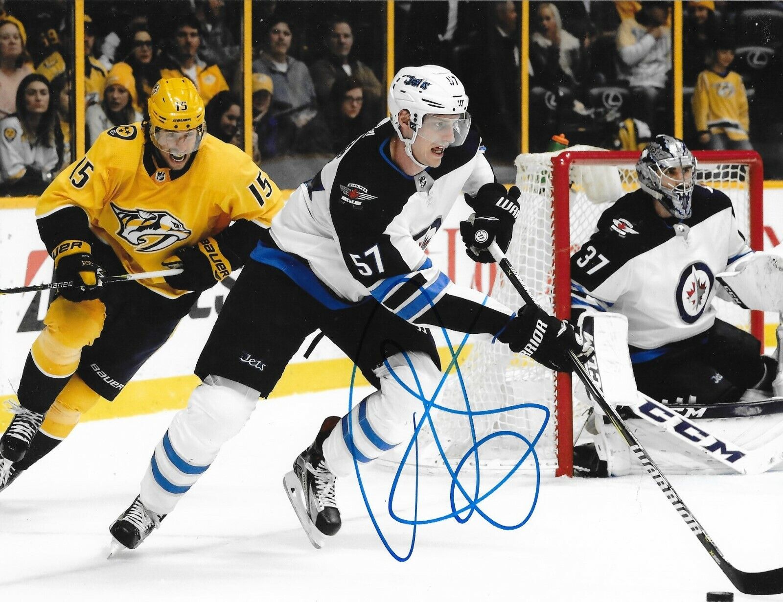 Tyler Myers signed Winnipeg Jets 8x10 Photo Poster painting autographed 2