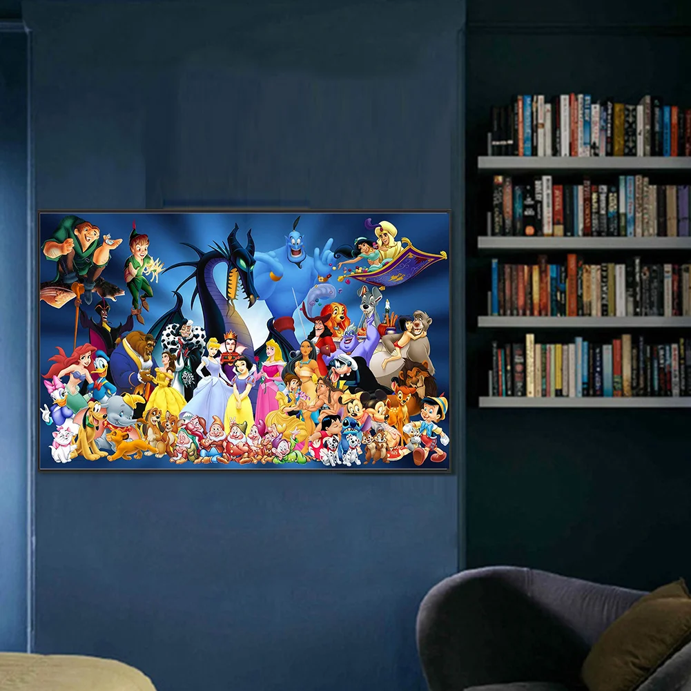 Diamond Painting - Full Round Drill - Cartoon(Canvas|80*50cm)