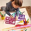(US Local)30 Pieces Drawing Stencils Tool Set Drawing Templates for Drawing and Painting