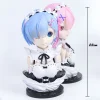 RE:ZERO 貓耳女僕雷姆蕾姆拉姆 半身像手辦胸像擺件