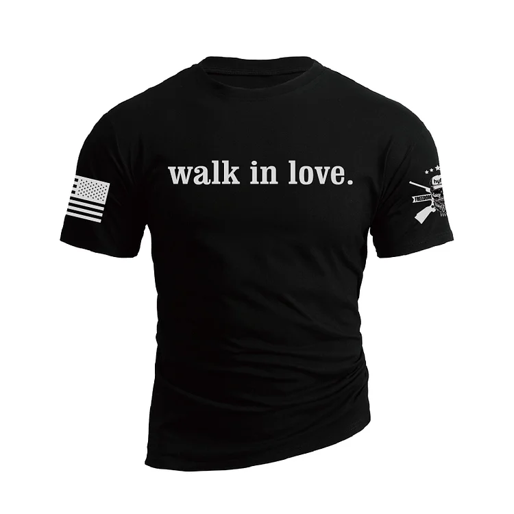 WALK IN LOVE GRAPHIC TEE