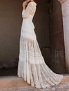 Gauze Crochet Half Sleeves Maxi Dress