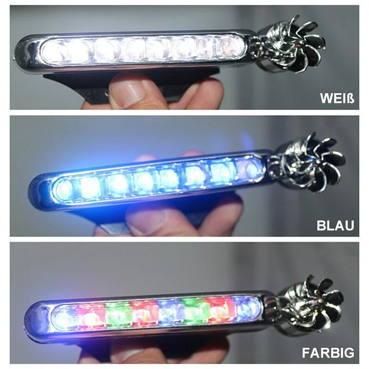 WIND POWERED LED CAR LIGHTS (2 PCS)