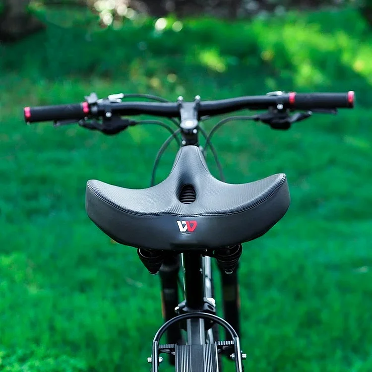 Ergonomic Bike Saddle – Extra Wide & Comfortable Bicycle Seat 