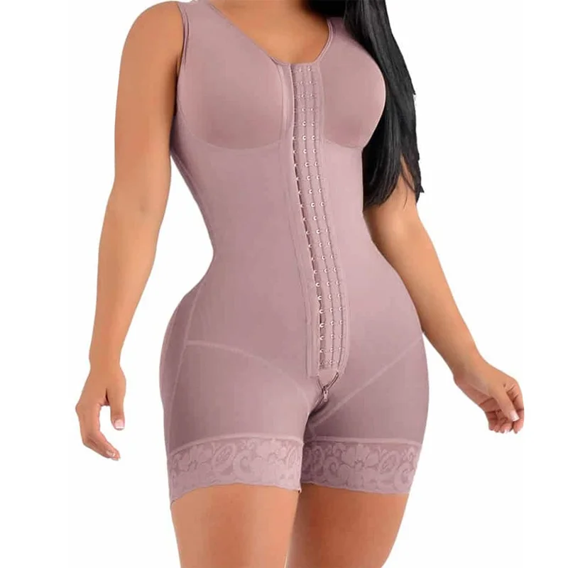 Billionm Colombianas Post Surgery Shapewear Compression Slimming Girdle Woman Flat Stomach Lace Shaper Skims Shorts Bodyshaper