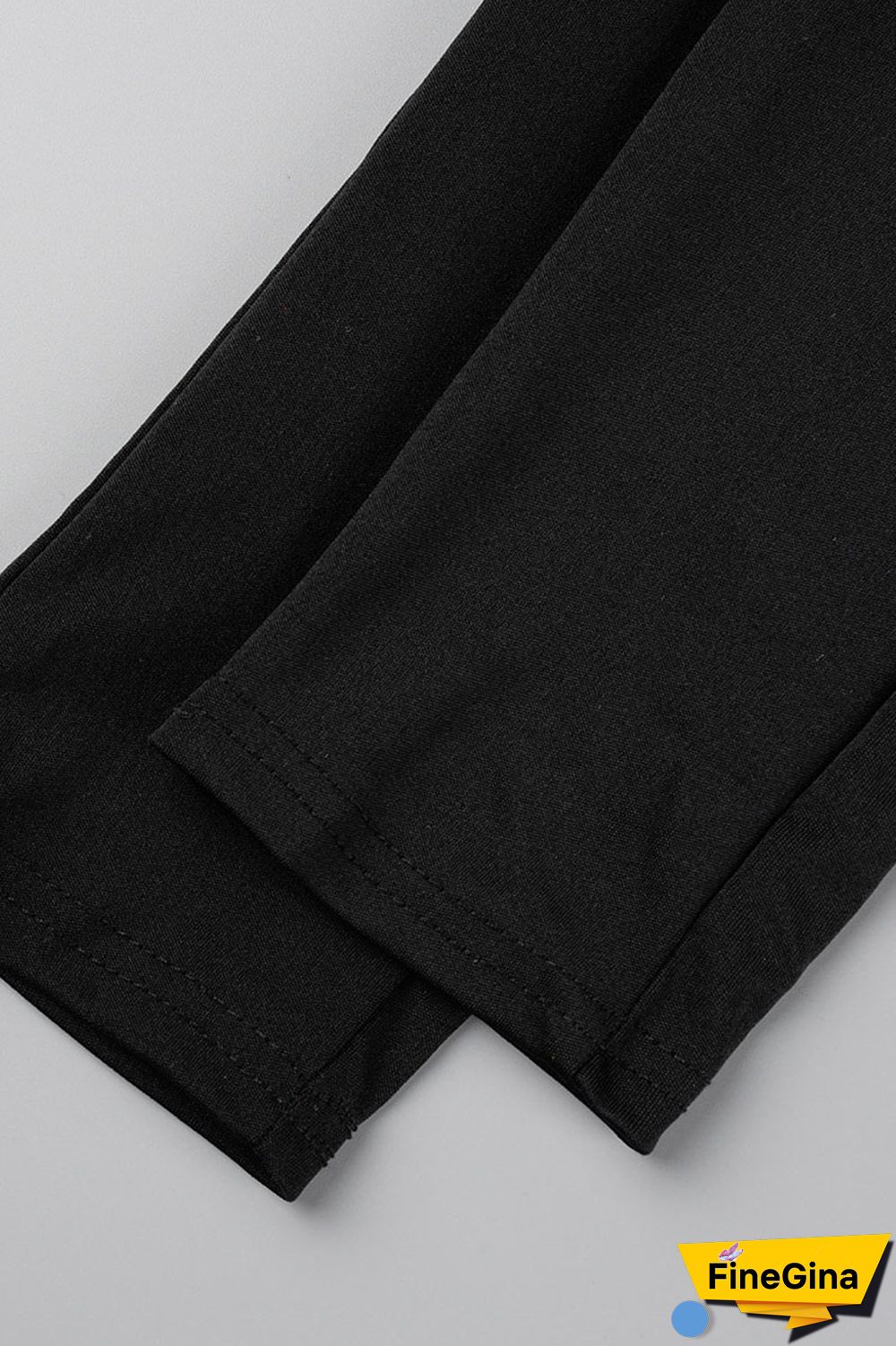 Pink Sexy Solid Patchwork V Neck Long Sleeve Two Pieces