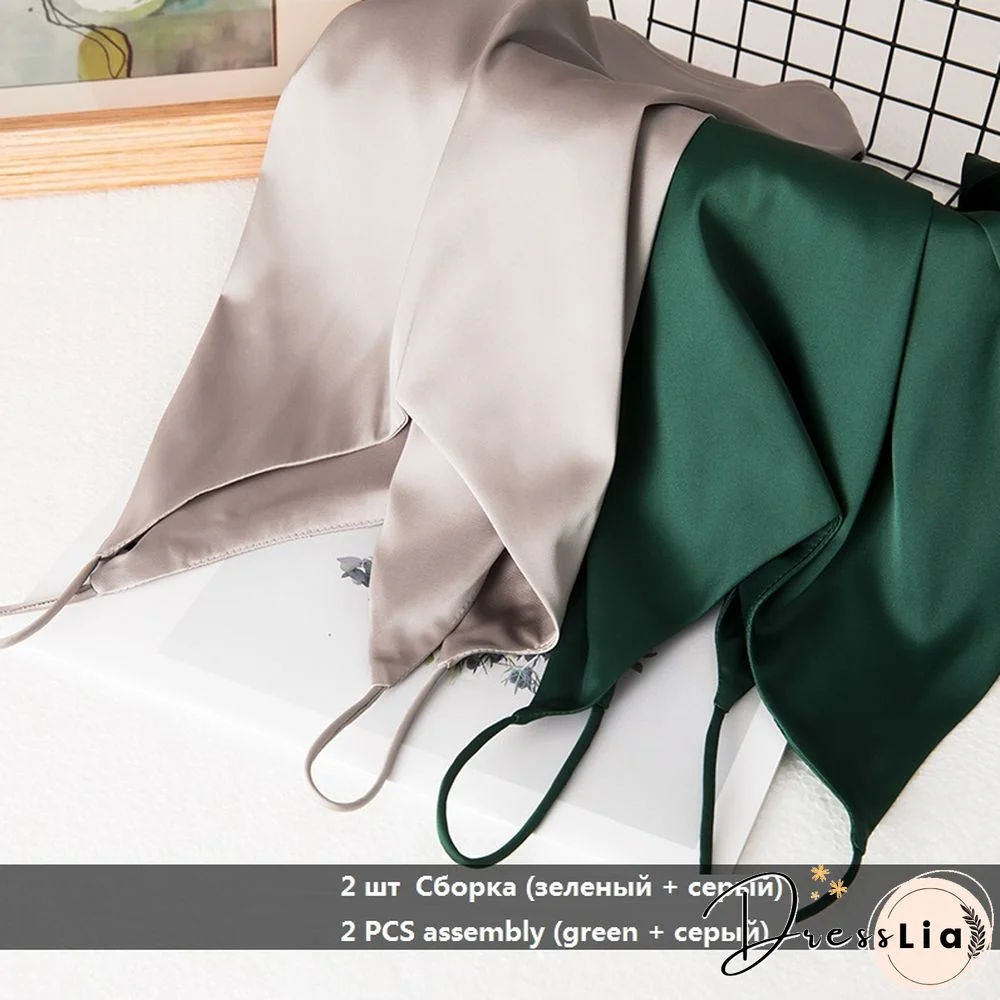 Summer Crop Top Women Camis Silk Satin Tank Top Women Camisole Sleeveless Vest Roupas Femin Cropped Croo Top Binder Trans