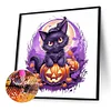 Diamond Painting-DIY Full Round Drill Cat(40x40cm)