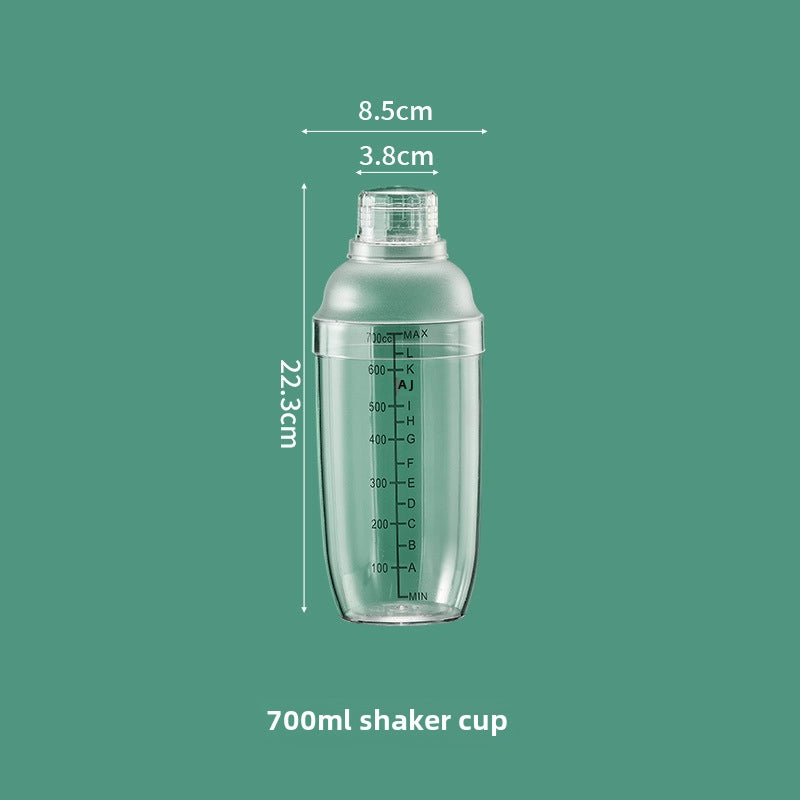 Schick Cup Hand Rocker Pot Shaker With Scale Milk Tea Shop Shake Cup Set Shake Milk Tea Tool Drink Tool