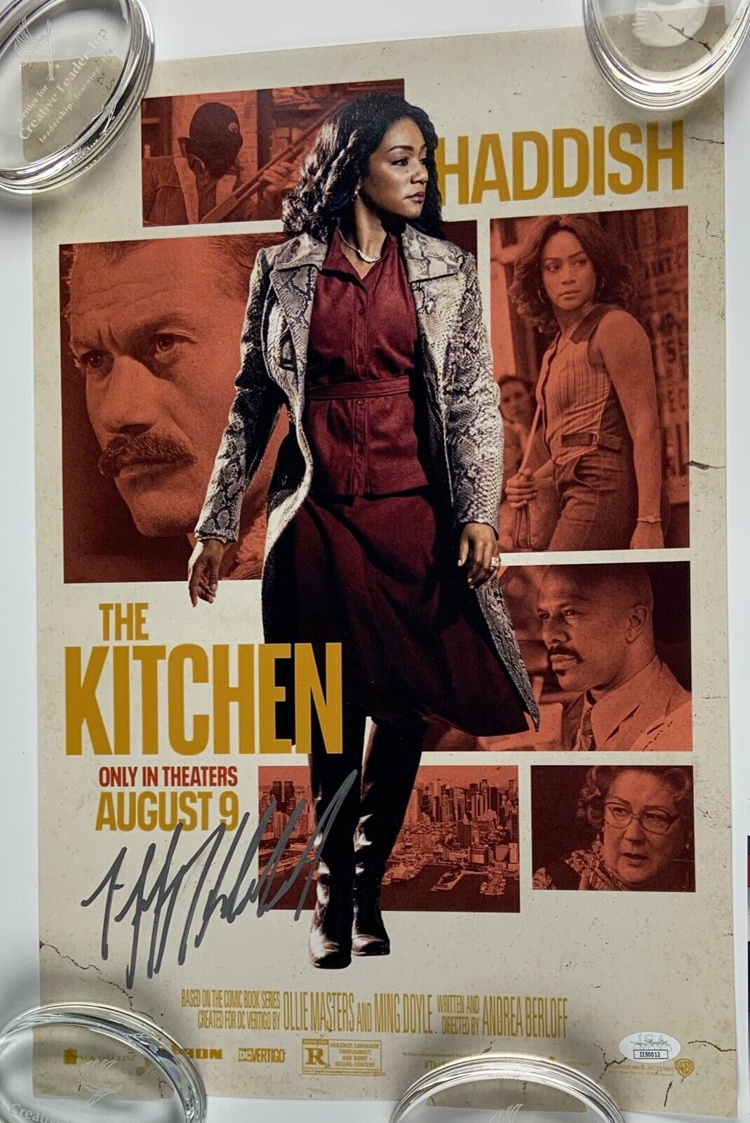 Tiffany Haddishhe The Kitchen Movie JSA signed autograph 18 x 12 Photo Poster painting