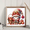 Tomato Gnome-11CT Stamped Cross Stitch 45*45cm/17.72*17.72in