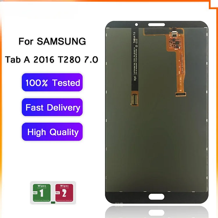 LCD Display for Samsung Galaxy Tab A 7.0 2016 SM-T280 SM-T285 T280 T285 LCD Touch Screen Digitizer Assembly Tablet PC Parts