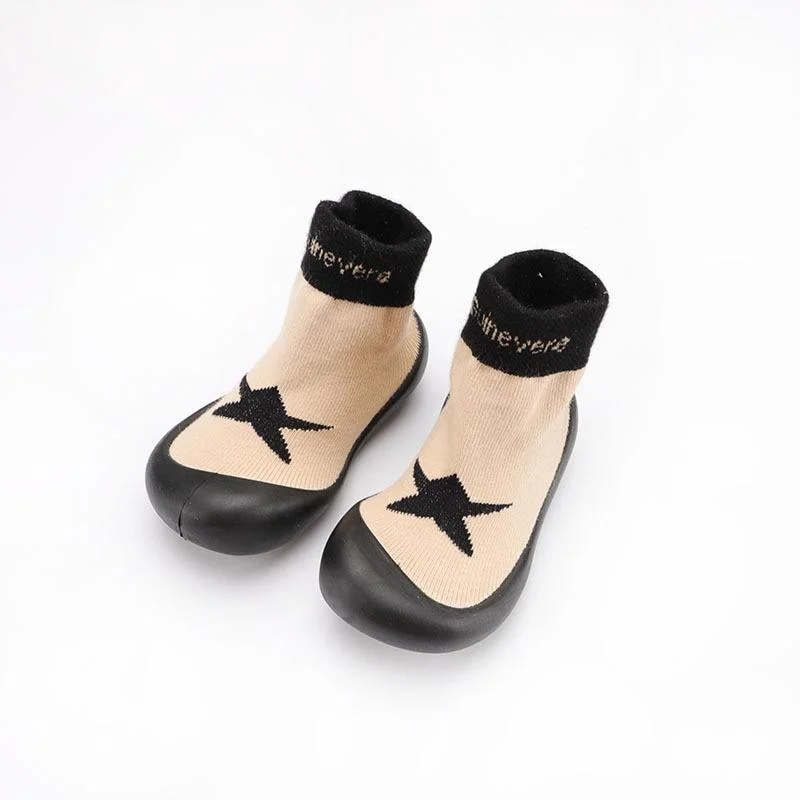 Baby Boy Girl Shoes Autumn Winter Spring Infant Nonslip Sock Kid Soft Rubber Sole Sock Toddler Shoes Anti-slip Floor Socks Shoes