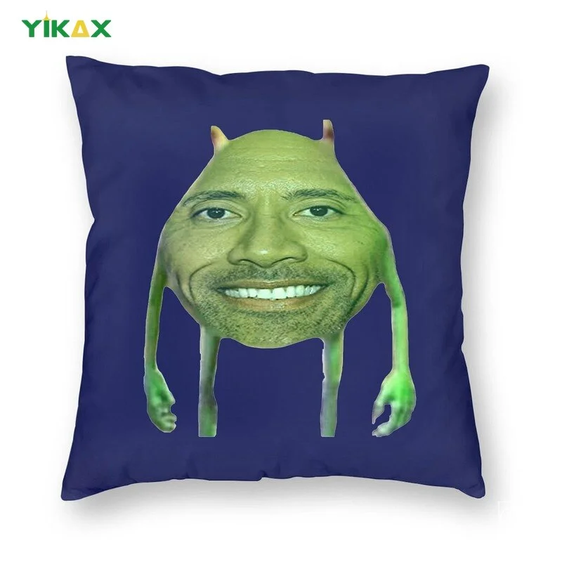Athvotar Johnson Shrek Pillowcase Decorative Cushions for Living Room Sofa Decor Pillow Case Home Cushion Cover 45*45cm 60x60cm