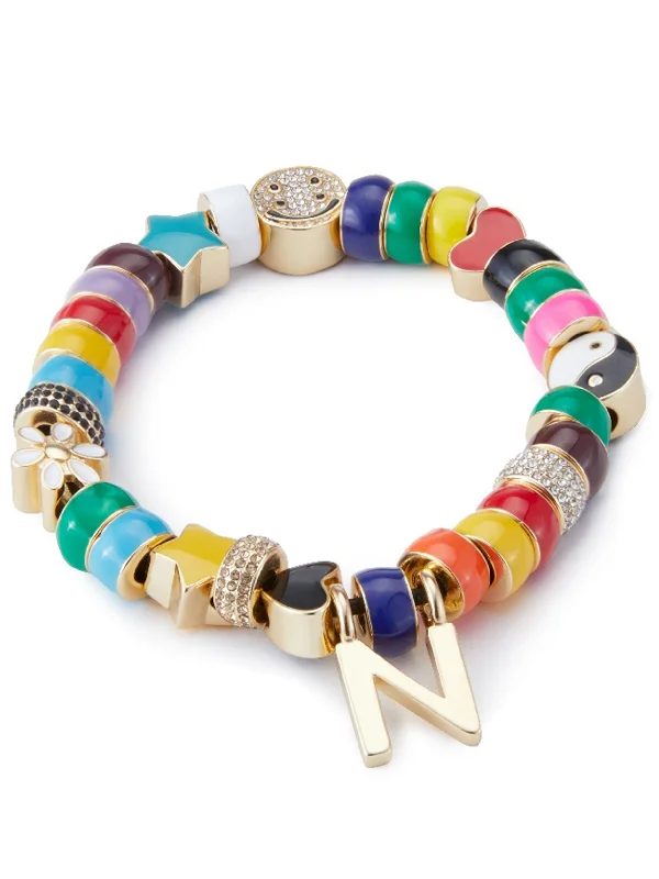 Fashion Colorful Electroplating Smiley Enamel Bracelet