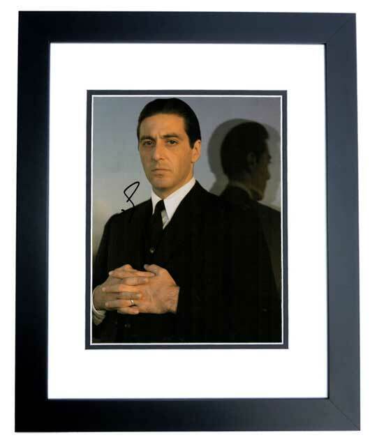 Al Pacino Signed - Autographed The Godfather 11x14 inch Photo Poster painting - FRAMED