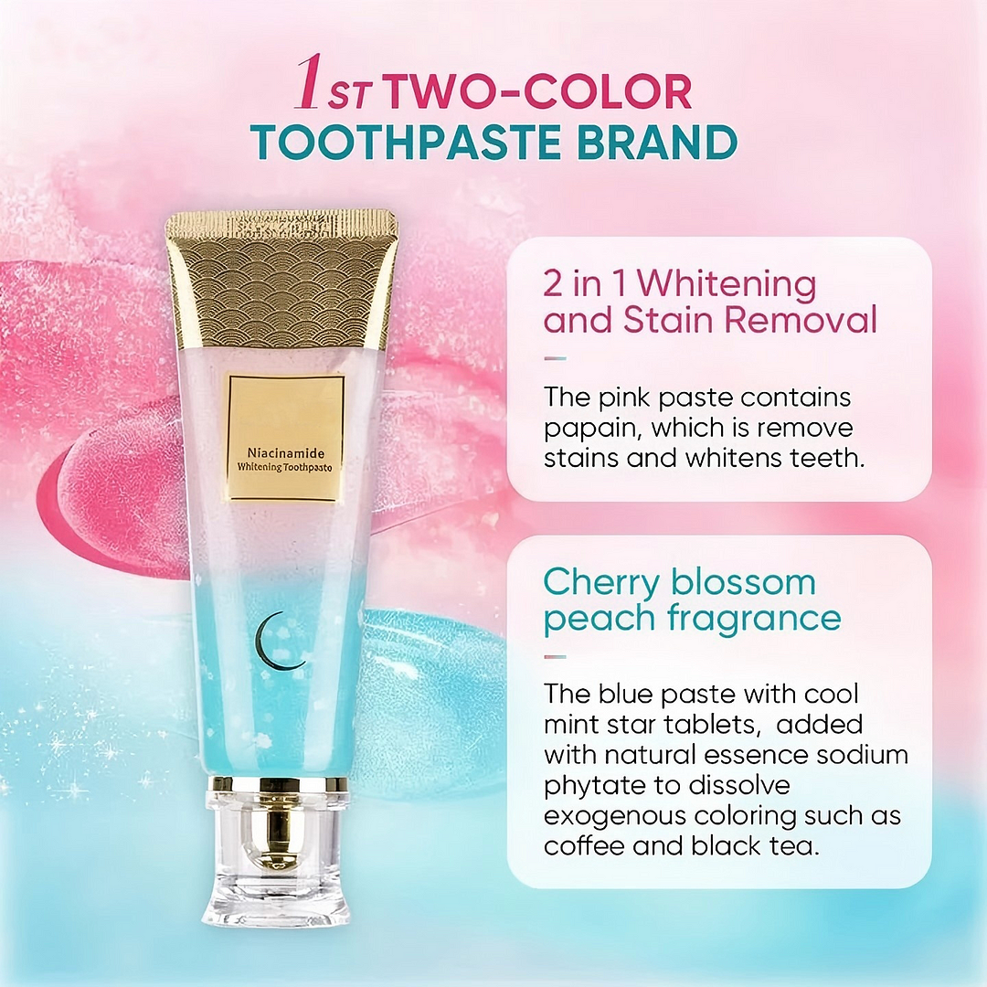 Last Day 49%🦷Niacinamide Whitening Toothpaste