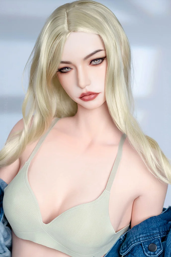 Youqdoll 158cm Young Lady Sex Doll with Blue Eyes and Silky Blonde Hair H4248 Youqdoll HANIDOLL