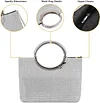BAIGIO Strass-Kupplung, Handtaschen, f&uuml;r Damen, Abendtaschen, Sparkly Purse, Bling, Hochzeit, Clutch, Glitzer, Crossbody mit abnehmbarer Kette