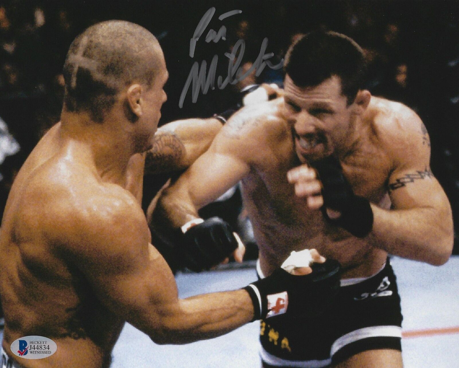 Pat Miletich Signed 8x10 Photo Poster painting BAS Beckett COA UFC Picture Autograph 16 18 21 29