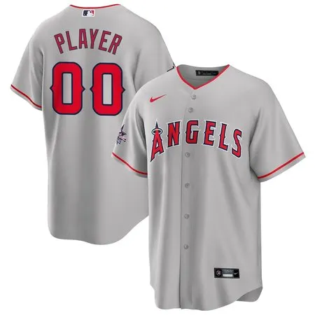 Youth Los Angeles Angels Gray 2025 MLB All-Star Game Away Custom Replica Jersey