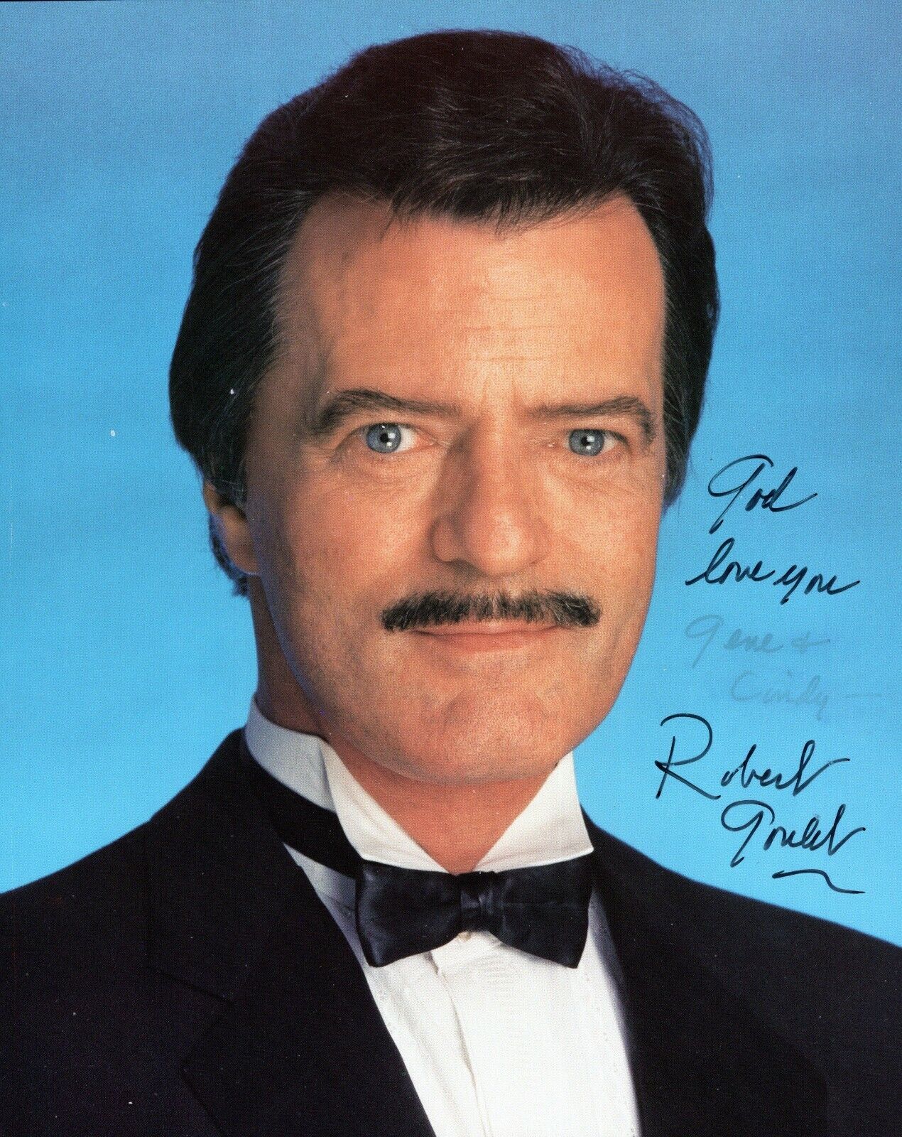 Robert Goulet Singer Actor Hand Signed Autograph 8x10 Photo Poster painting w/ Todd Mueller COA