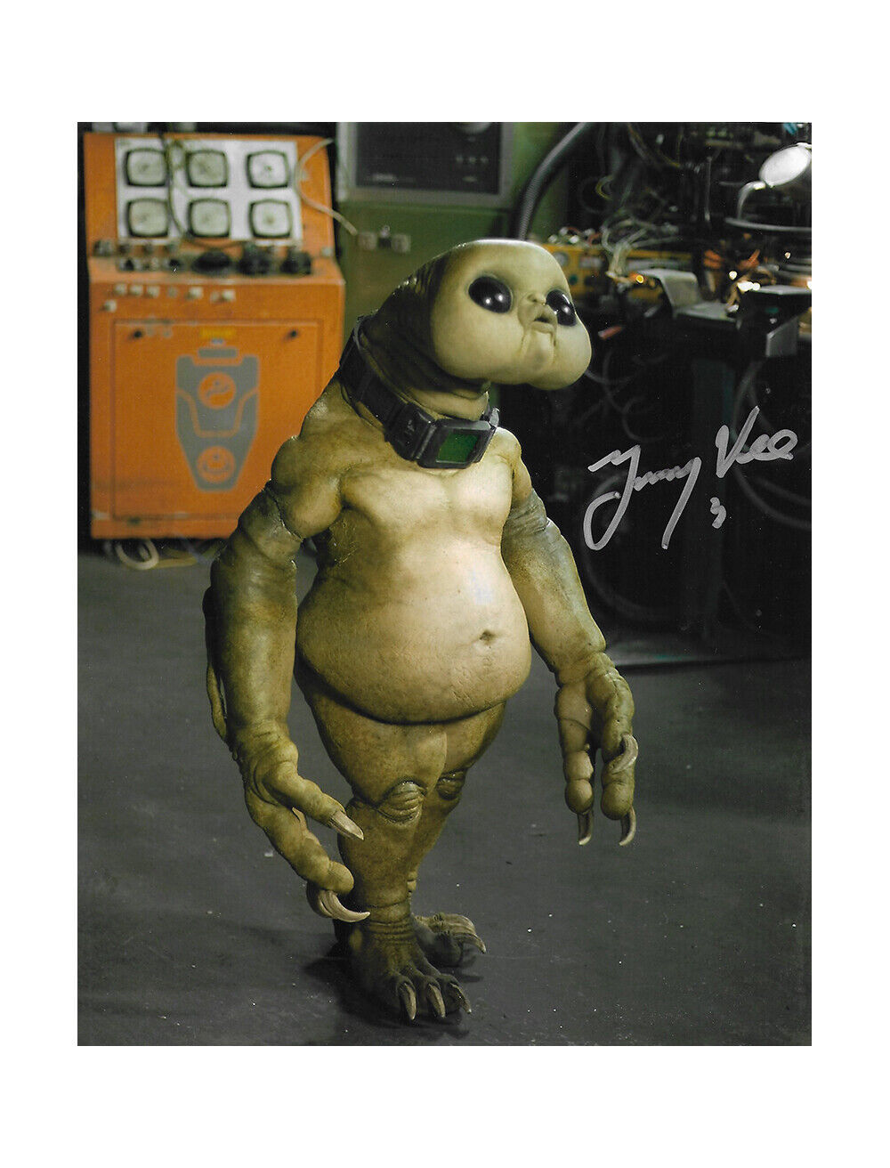 8x10 The Sarah Jane Adventures Print Signed by Jimmy Vee 100% Authentic + COA