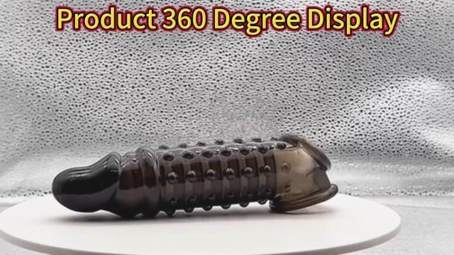 Generic Reusable Cock Rings Penis Delay Ejaculation Penis Sleeve Silicone Glans Cover