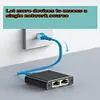 Ethernet Splitter 1 to 2 1000Mbps Gigabit Internet Cable Splitter RJ45 Splitter