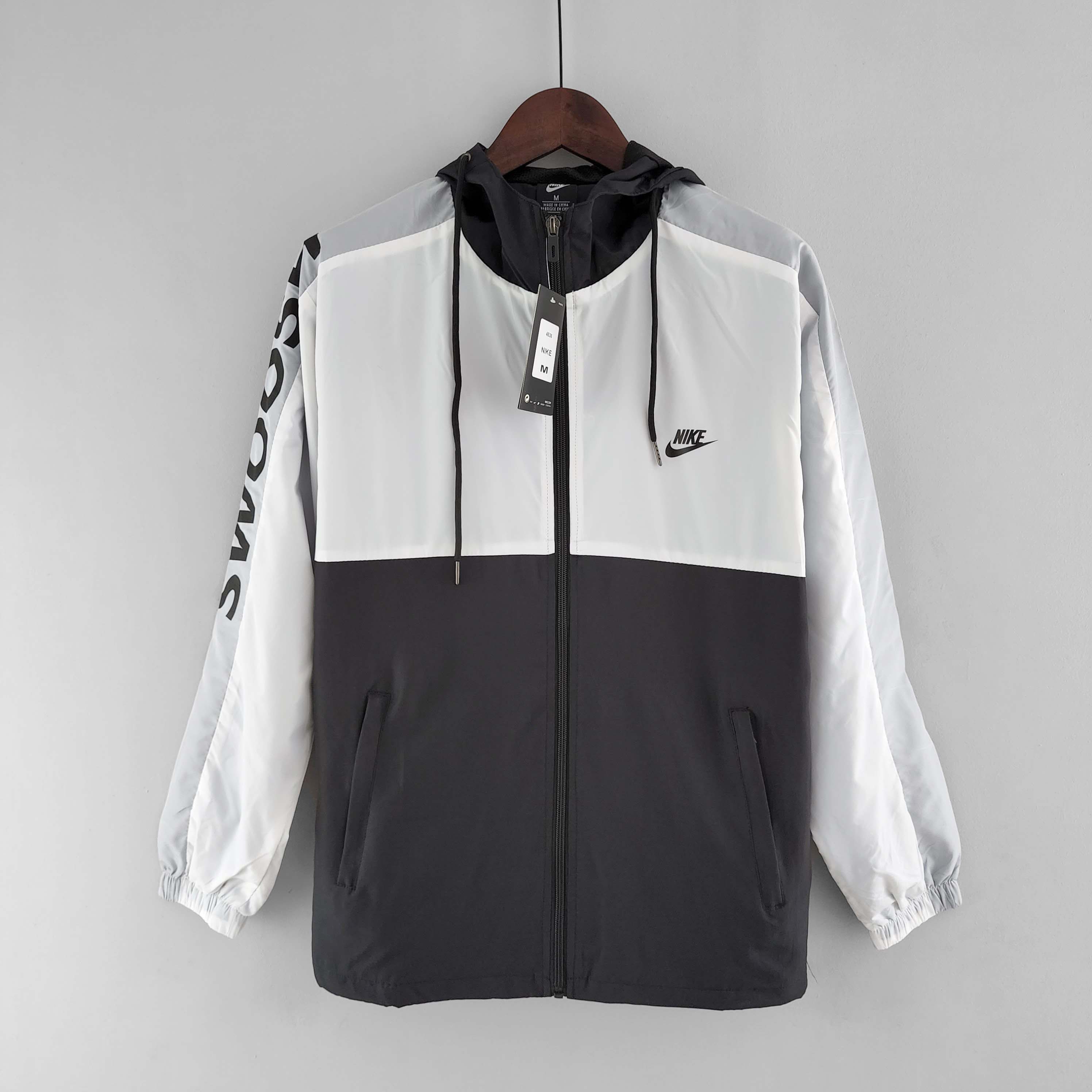 Windbreaker Nike Black & White