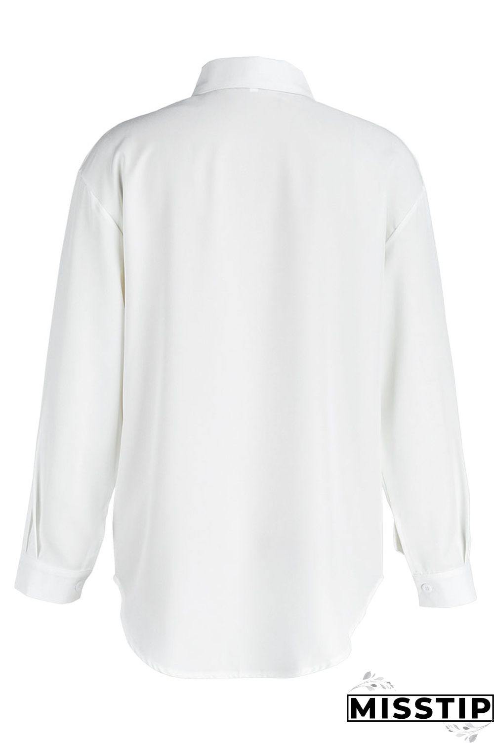 Green Casual Solid Patchwork Buckle Turndown Collar Tops