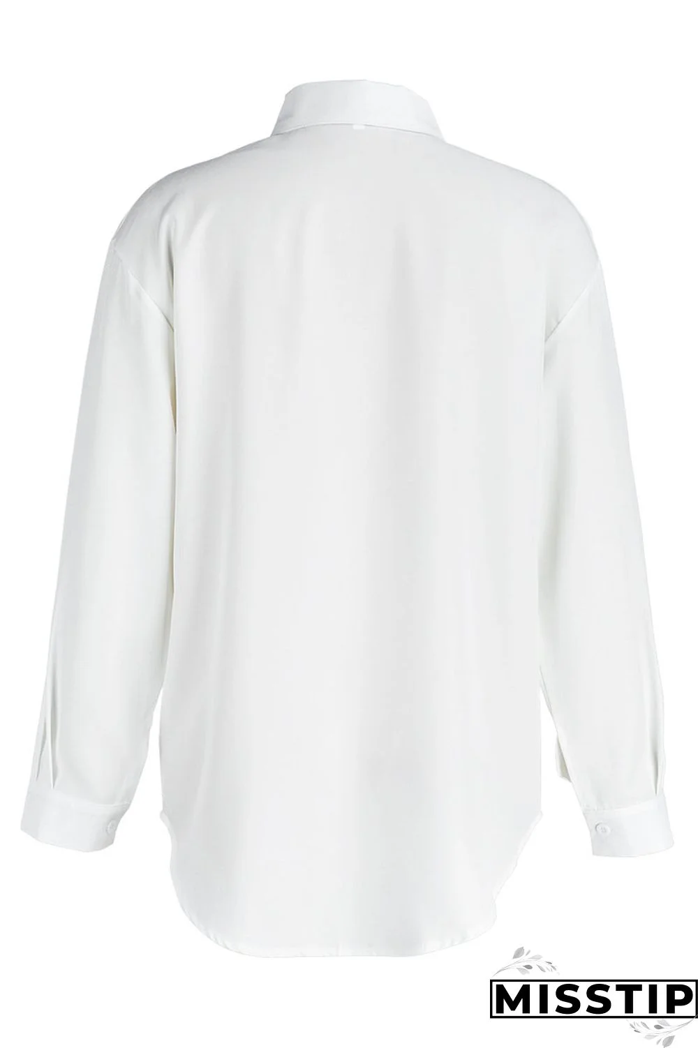 Green Casual Solid Patchwork Buckle Turndown Collar Tops