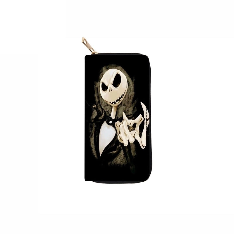 Women’s Printing Pu Leather Zipper Wallets