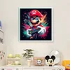 Super Mario-11CT Stamped Cross Stitch 40*40cm