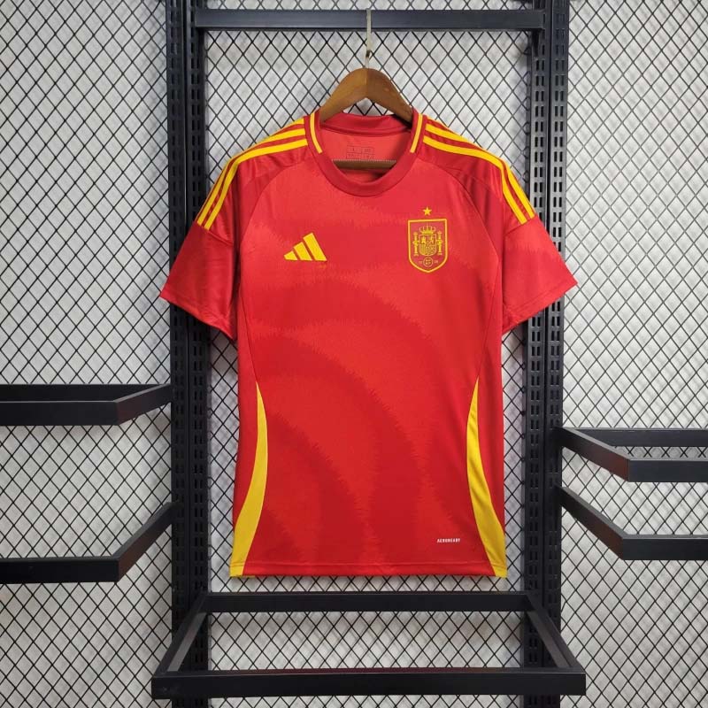 2024 Spain Home Football Shirt 1:1 Thai Quality- Maxi Kit
