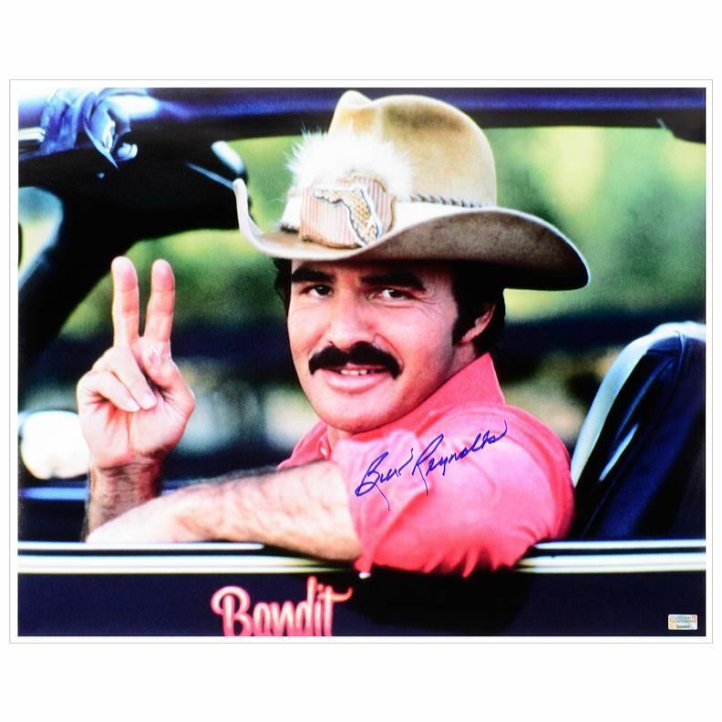 Burt Reynolds Autographed Smokey and The Bandit 16x20 Photo Poster painting