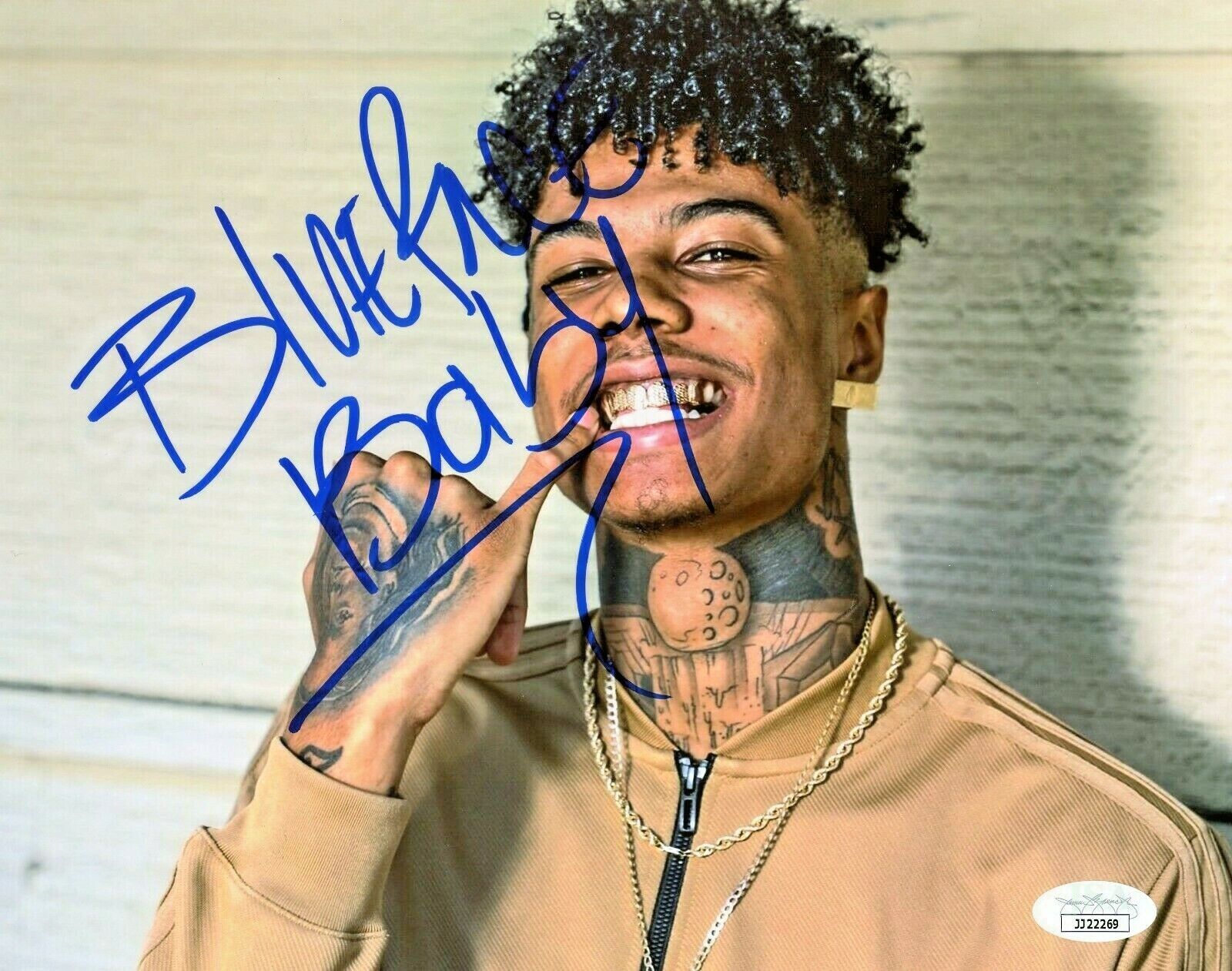 BLUEFACE BABY HAND SIGNED AUTOGRAPHED 8X10 HIP HOP MUSIC Photo Poster painting WITH JSA COA 2