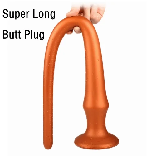 pornhint Pornhint Super Long Silicone Butt Plug Anal Dildo Anus Masturbator Dilator Prostate Anal