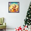Diamond Painting -DIY Round Drill Bear Eating Honey(40x40cm)