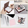 Schmetterling Zebra Holz Memo Pad Halter - 5d DIY Handwerk Aufbewahrungsbox