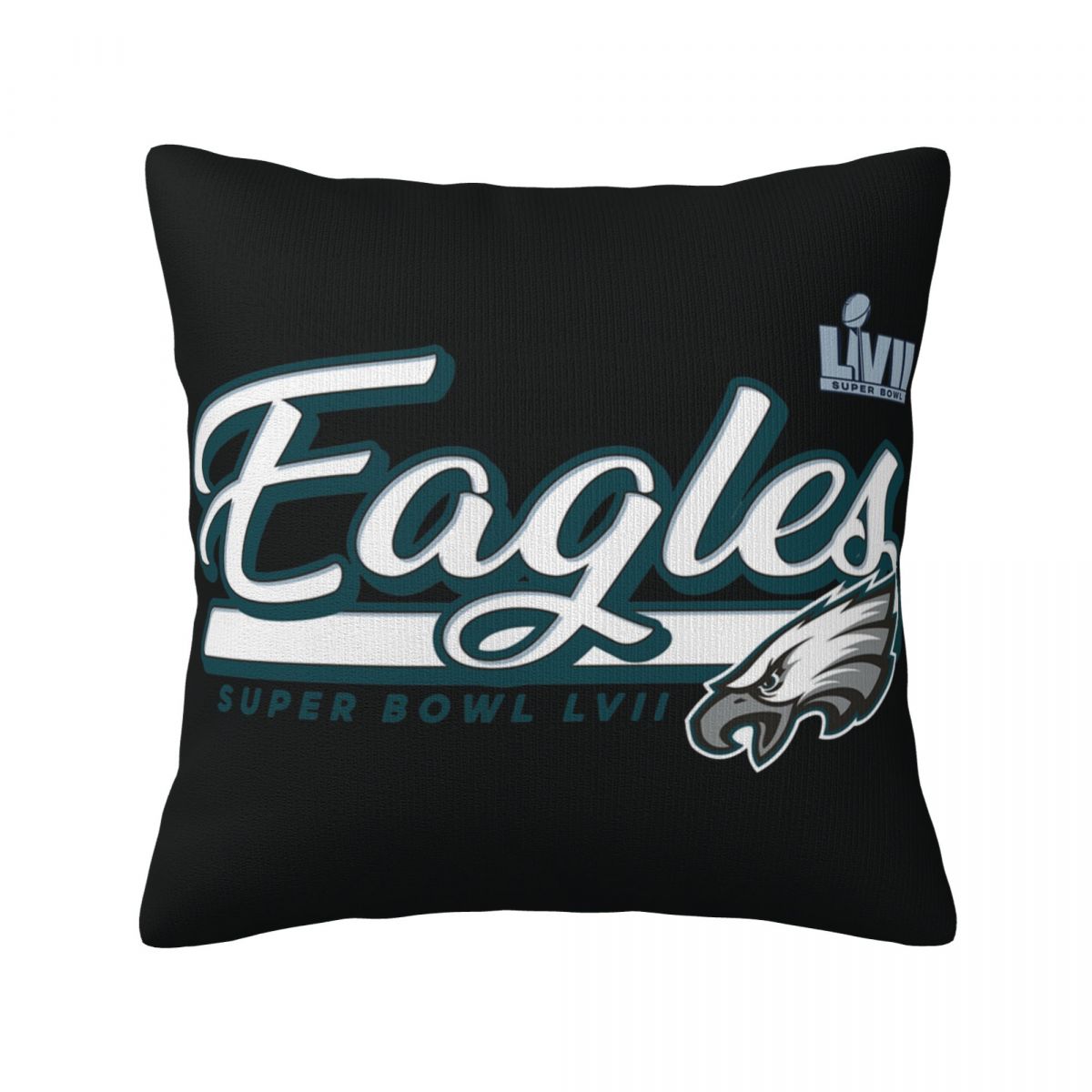 Philadelphia Eagles Super Bowl LVII Raise The Bar Short Plush Cushion for Home Decor