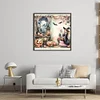 【Limited Stock Sale】Halloween Witch-11CT Stamped Cross Stitch 50*50cm/19.69*19.69in
