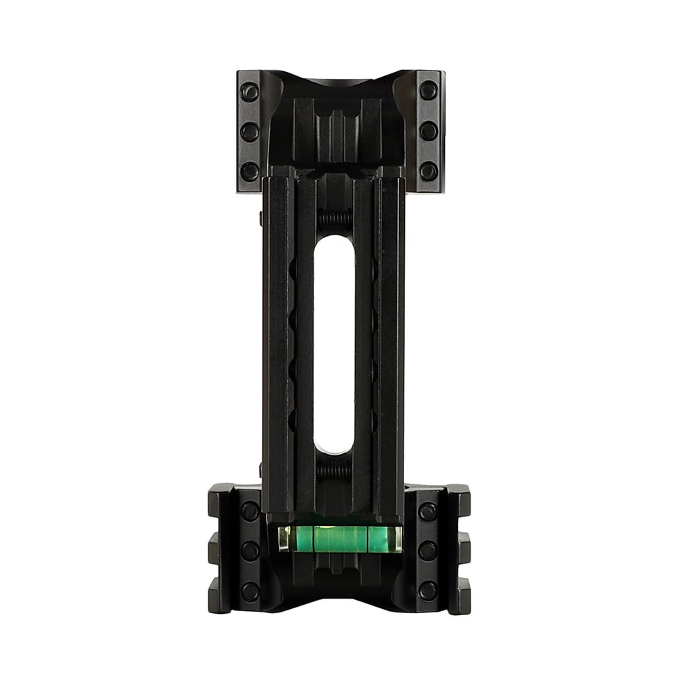 ohhunt® 11mm 3/8" Dovetail & 20mm Picatinny Rifle Scope Rings One Piece Cantilever Mount 30mm 25.4mm Bubble Level