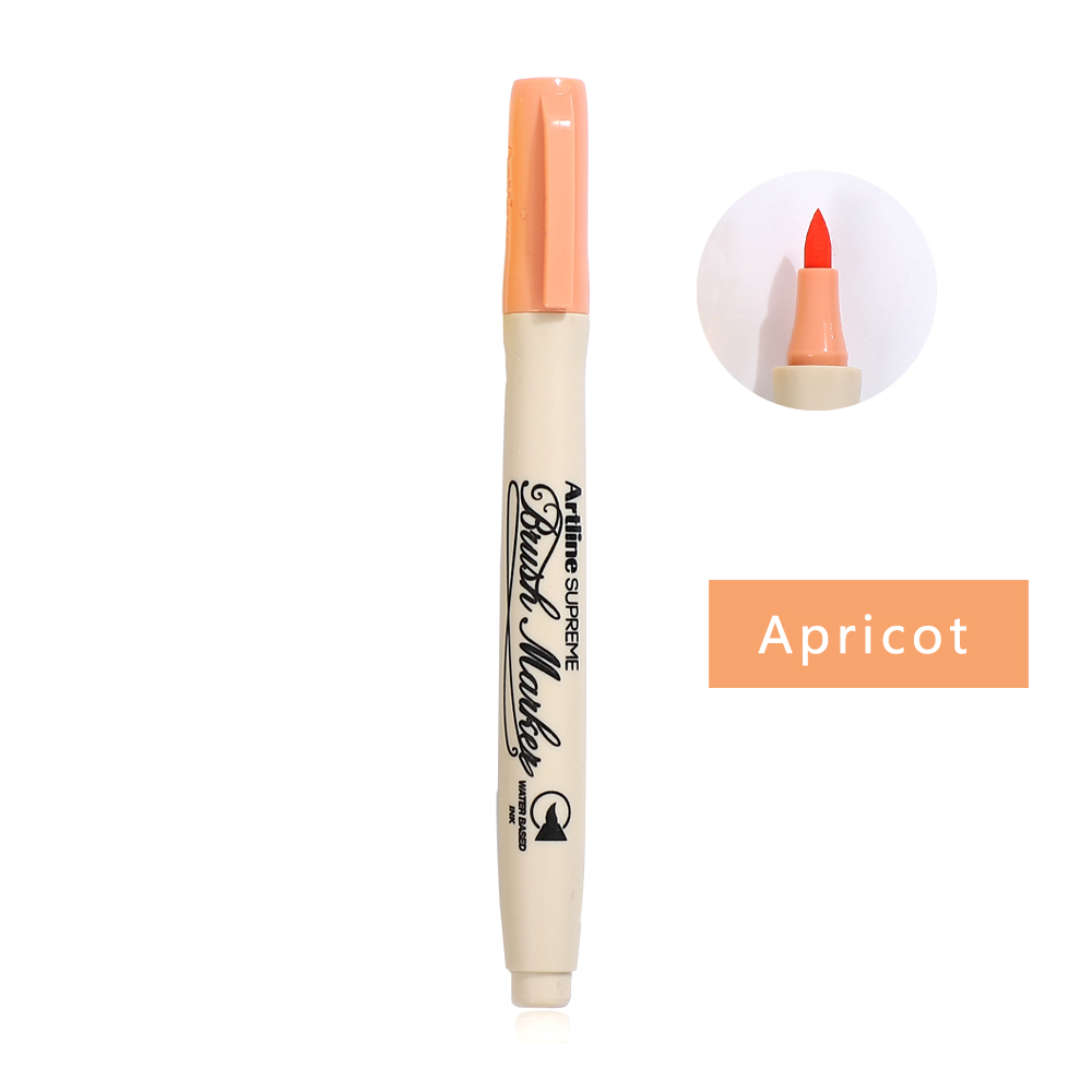 JOURNALSAY 20 Colors JAPAN Artline Colored Painting Brush Pen