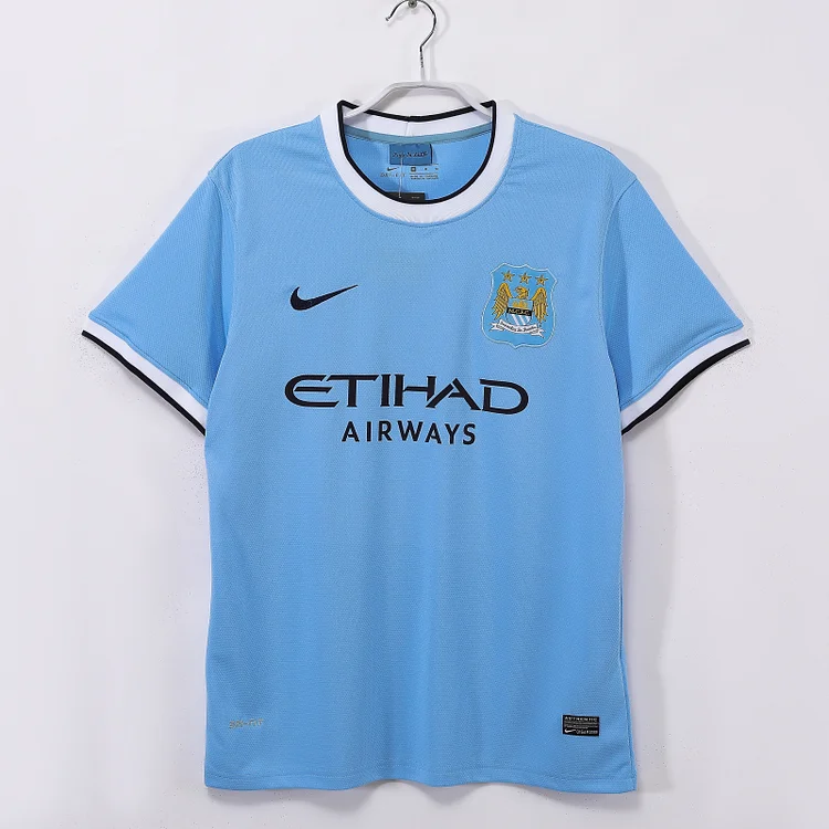 2013/14 Manchester City Home Retro Shirt