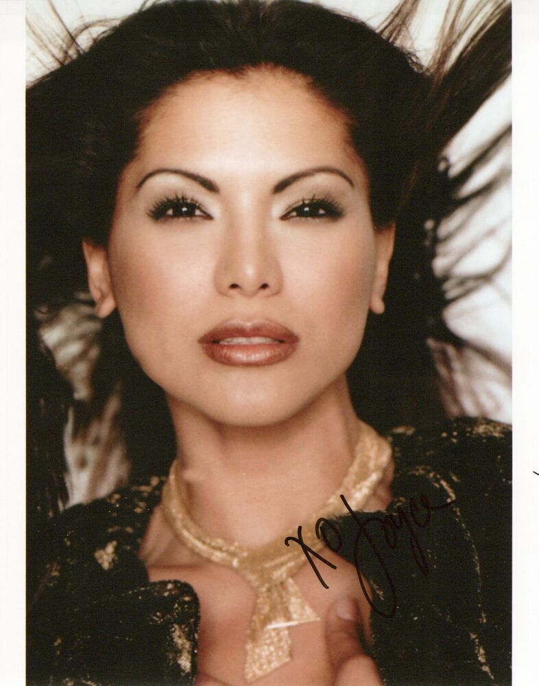 Joyce Giraud glamour shot autographed Photo Poster painting signed 8x10 #2