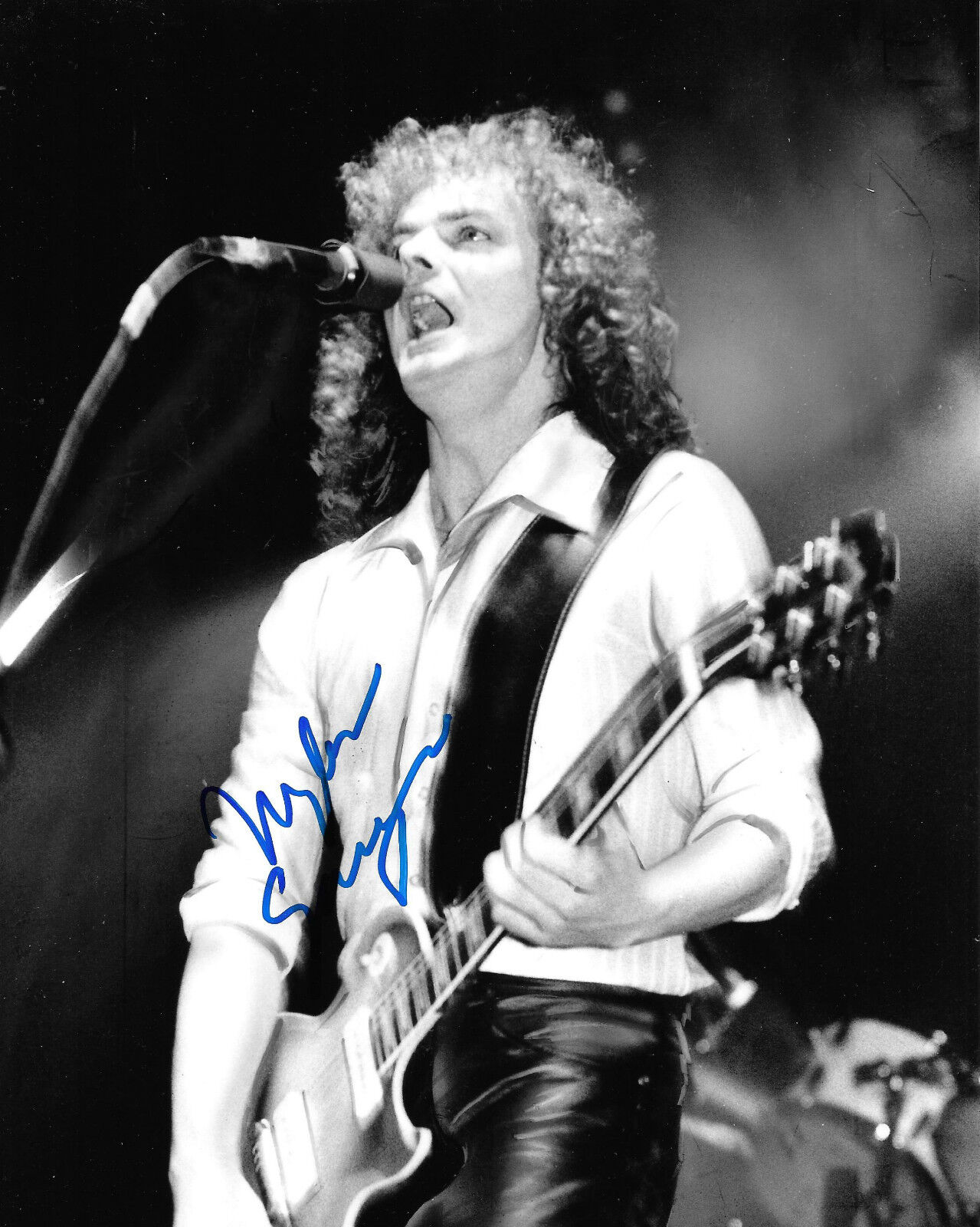 GFA Rock Band April Wine * MYLES GOODWYN * Signed 8x10 Photo Poster painting AD1 COA