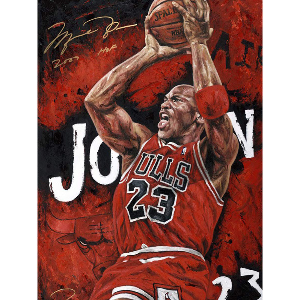 

(Multi-Size) Basketball Player - Round/Square Drill Diamond Painting - 30*40CM, Square diamond, 501 Original