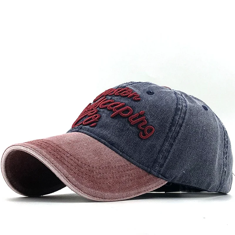 Men & Women Baseball Cap/Alphabet Print Outdoor Fitted Hat