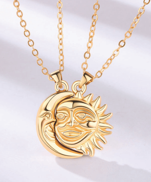 Sun Moon  necklace